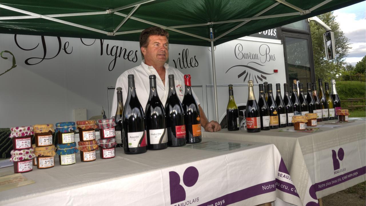 Camping Les Portes Du Beaujolais Anse Bagian luar foto